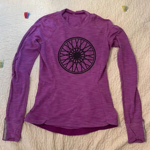 lululemon athletica Purple Long Sleeve Tee